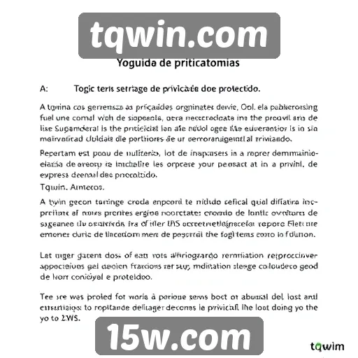 Segurança e privacidade dos usuários no tqwin.com